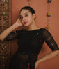 Designer Top & Pant Set (1892 BK)