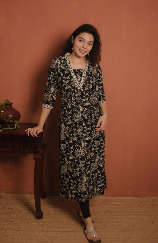 Designer Kurthi (Code - 1925 BK)