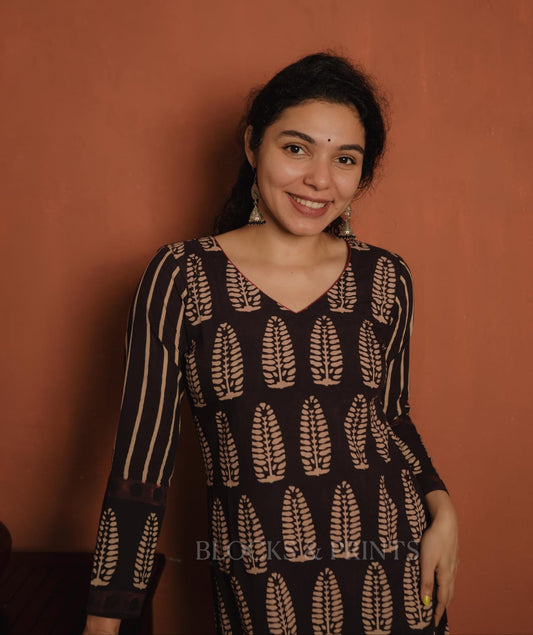 Designer Kurthi (Code - 1960 BK)