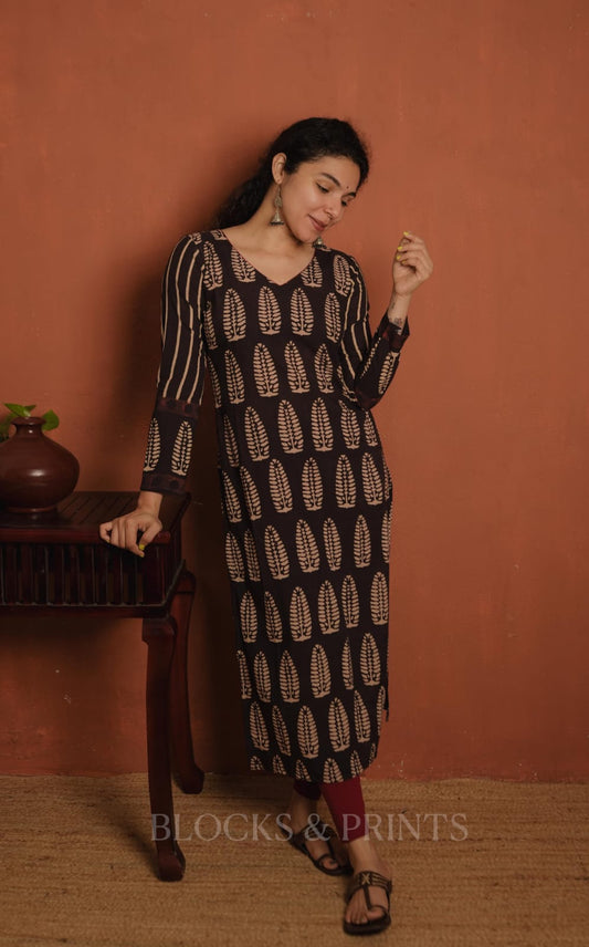 Designer Kurthi (Code - 1960 BK)