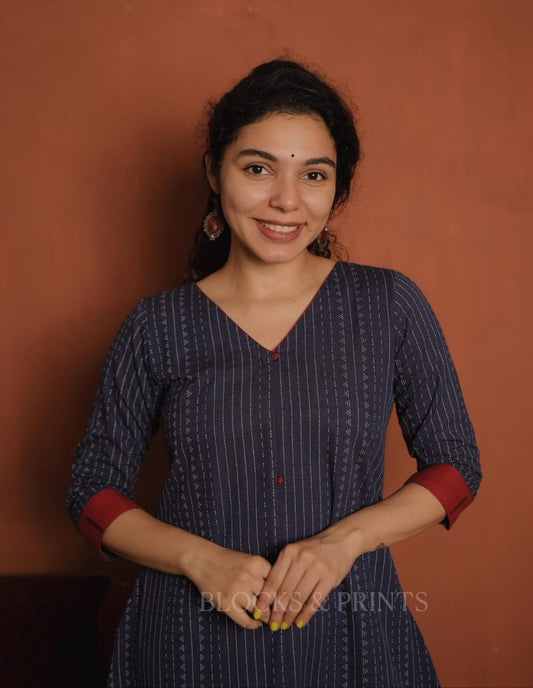 Designer Kurthi (Code - 1945 BK)