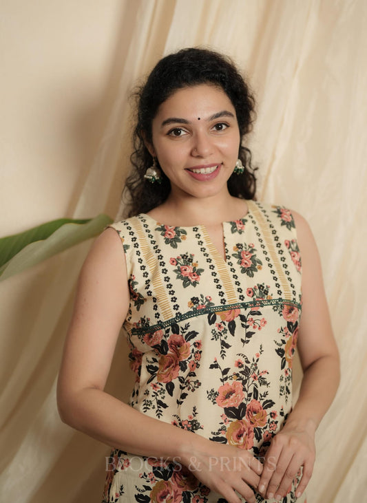 Designer Kurthi (Code - 1972 BK)