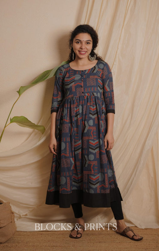 Designer Kurthi (Code - 1979 BK)