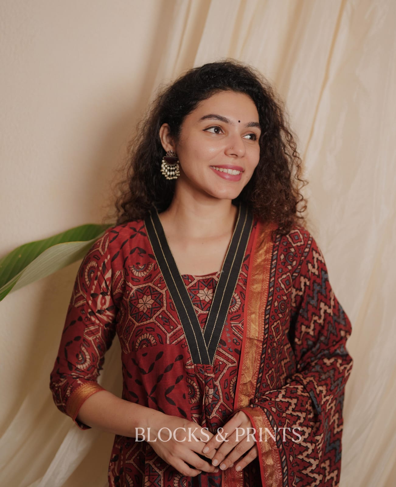 Designer Kurthi Dupatta Set (Code -1998 BK)