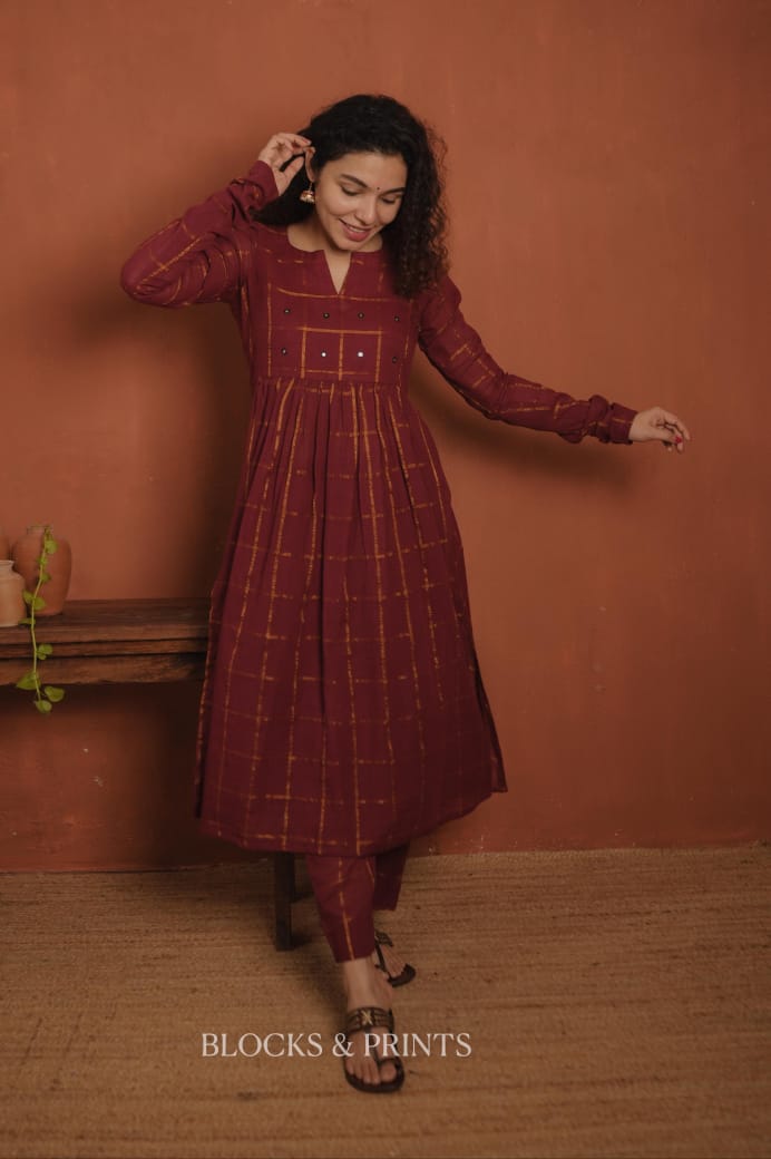 Co-ord Set (Code - 2041 BK)