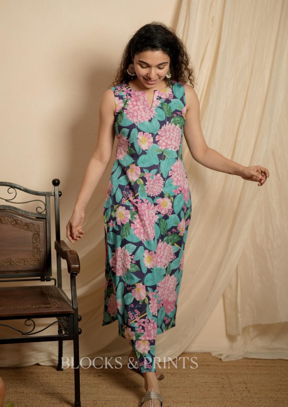 Co-ord Set (Code - 2033 BK)