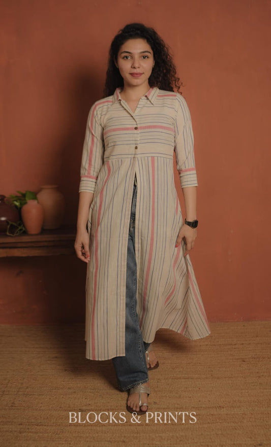 Designer Kurthi (Code - 2066 BK)