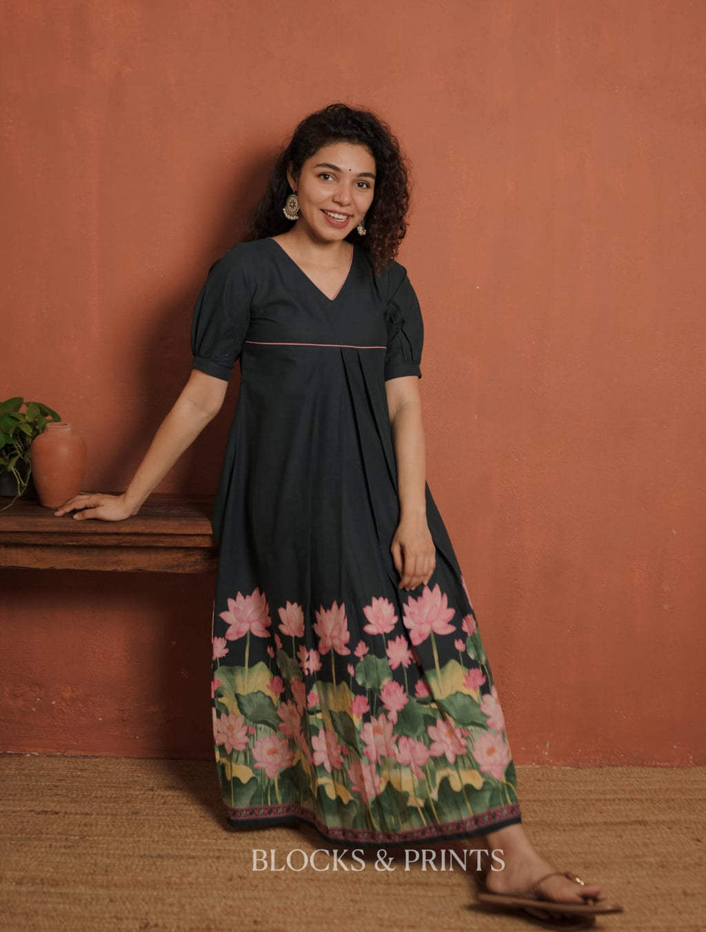 Designer Dress (Code - 2071 BK)