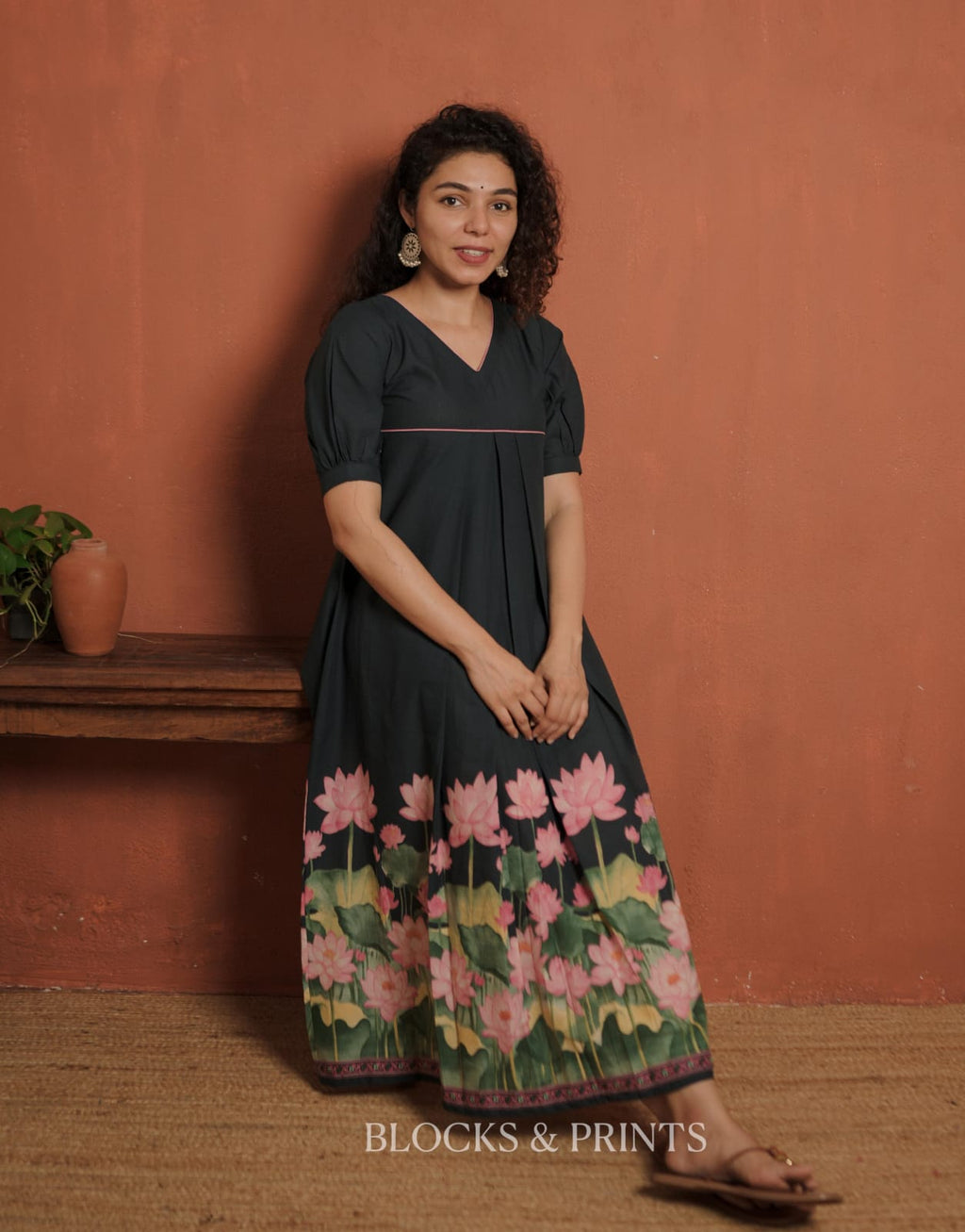 Designer Dress (Code - 2071 BK)
