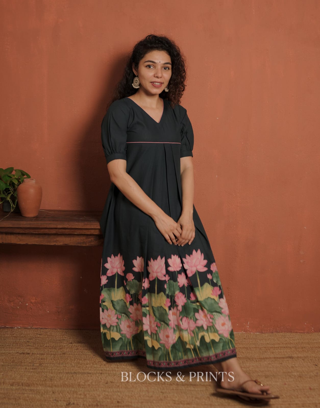 Designer Dress (Code - 2071 BK)