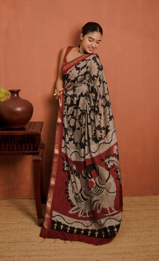 Chanderi Silk Saree (SS 55)