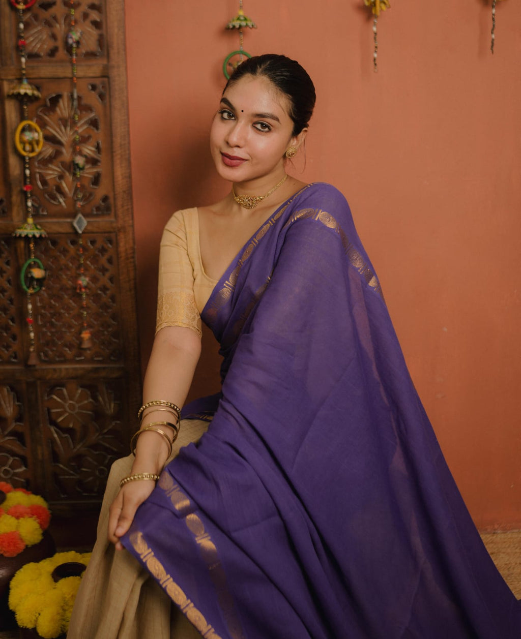 Cotton Saree (Code - CS 38)