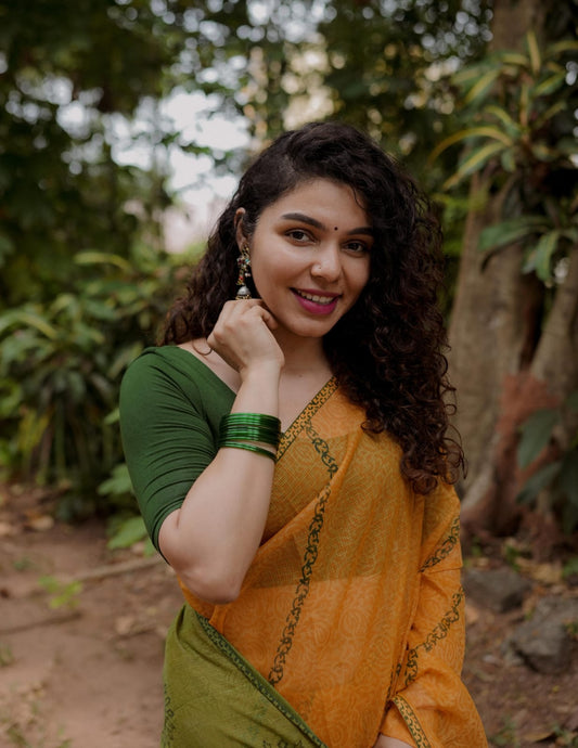 Moonga Kota Saree(KS 114)