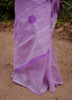 Block Printed Designer Embroidery Saree (KS 116)