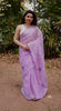 Block Printed Designer Embroidery Saree (KS 116)
