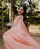 Block Printed Designer Embroidery Saree (KS 24)