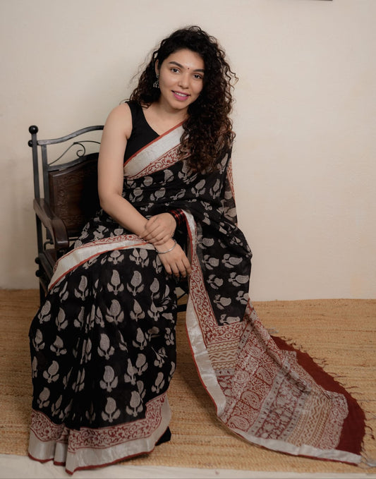 Linen Saree(Code-03 LS)