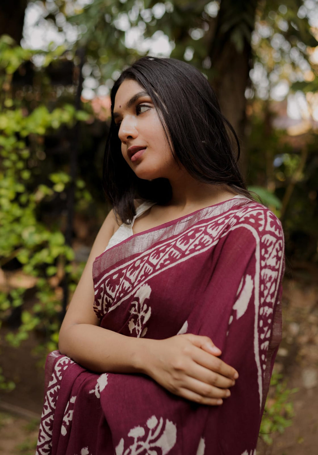 Linen Saree(Code-04 LS)