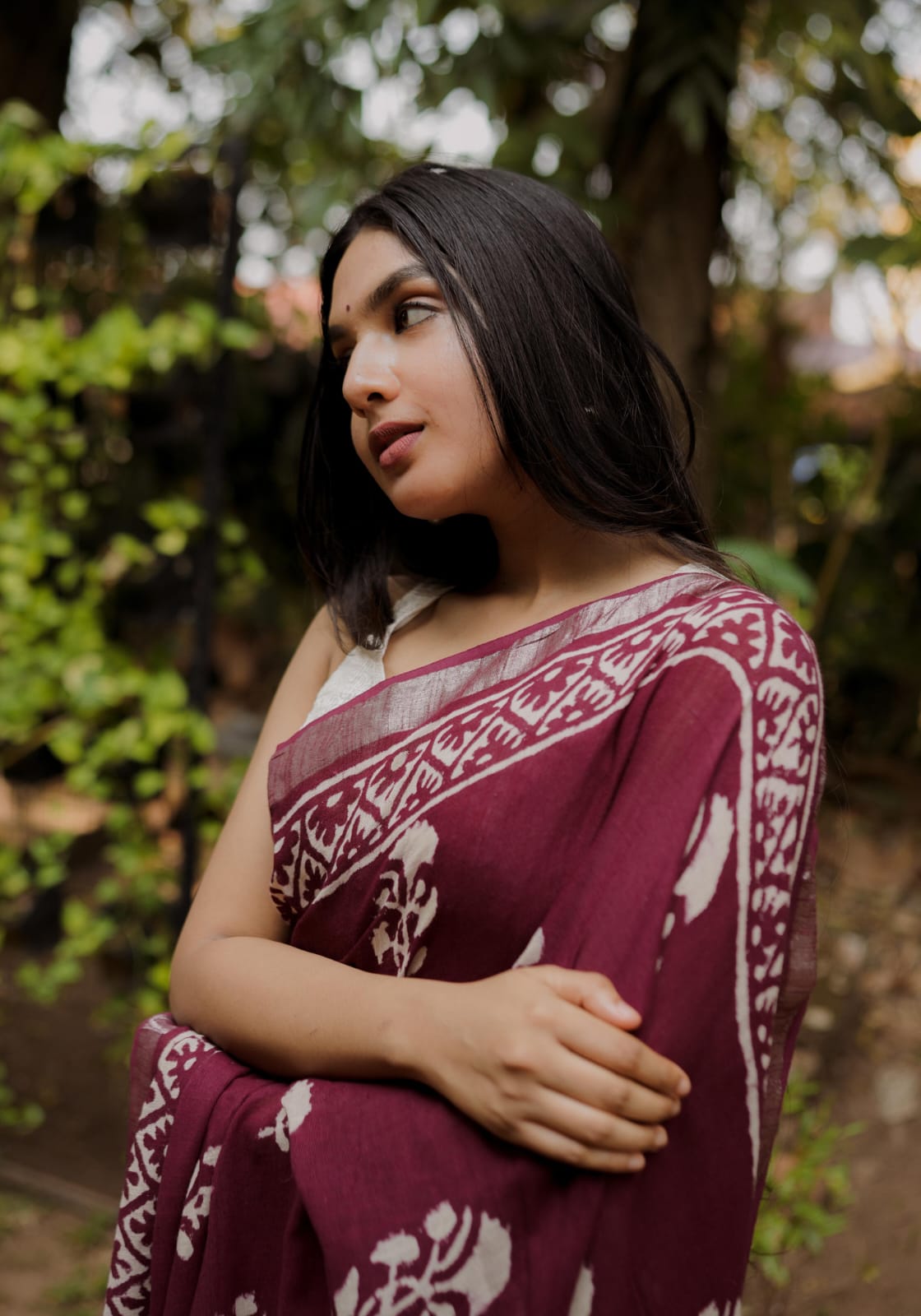 Linen Saree(Code-04 LS)