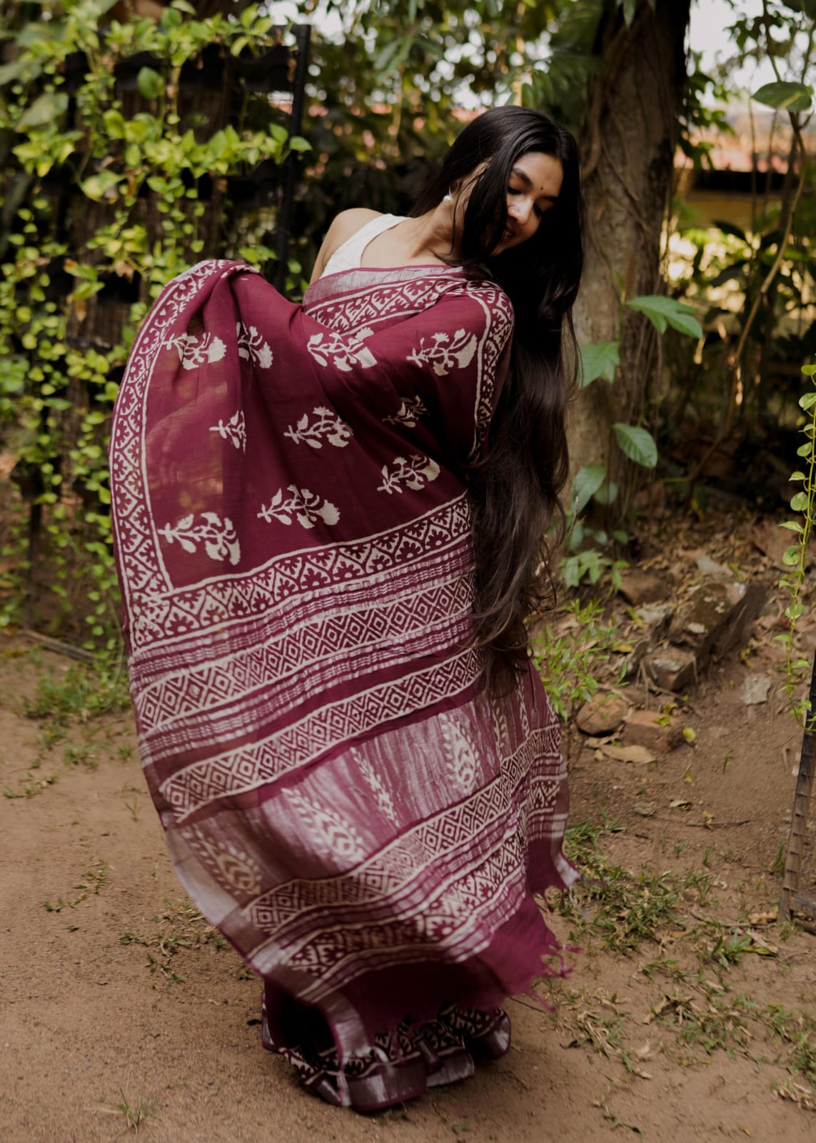 Linen Saree(Code-04 LS)