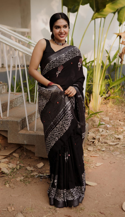 Linen Saree(Code-05 LS)
