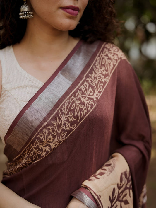 Linen Saree (Code-06 LS)