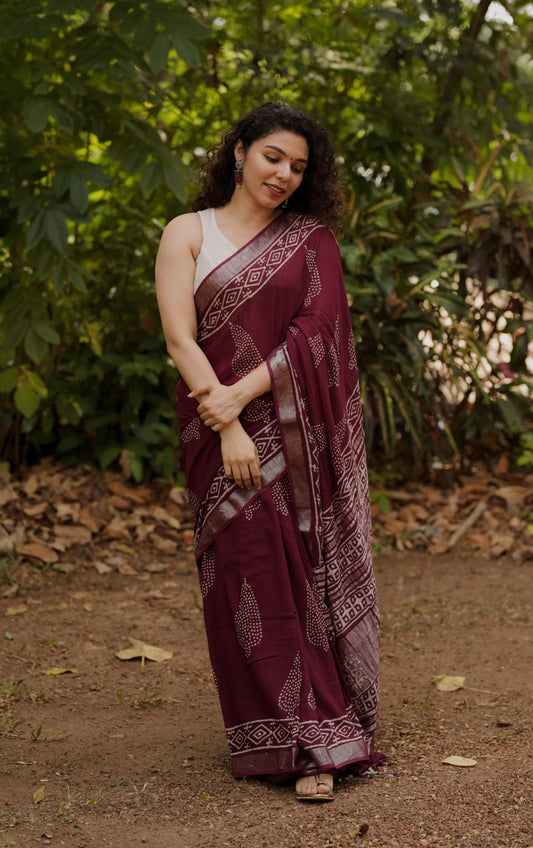 Linen Saree(Code-08 LS)