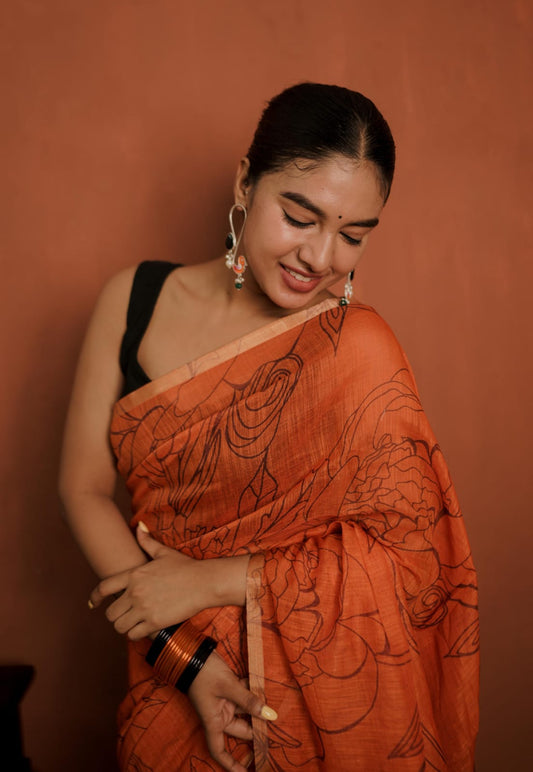Semi Lenin Saree (Code - 09 LS)