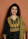 Top, Bottom & Dupatta Set (Code - 2180 BK)