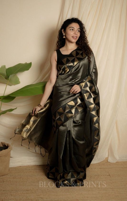 Semi Silk Saree (Code - 105 SS)