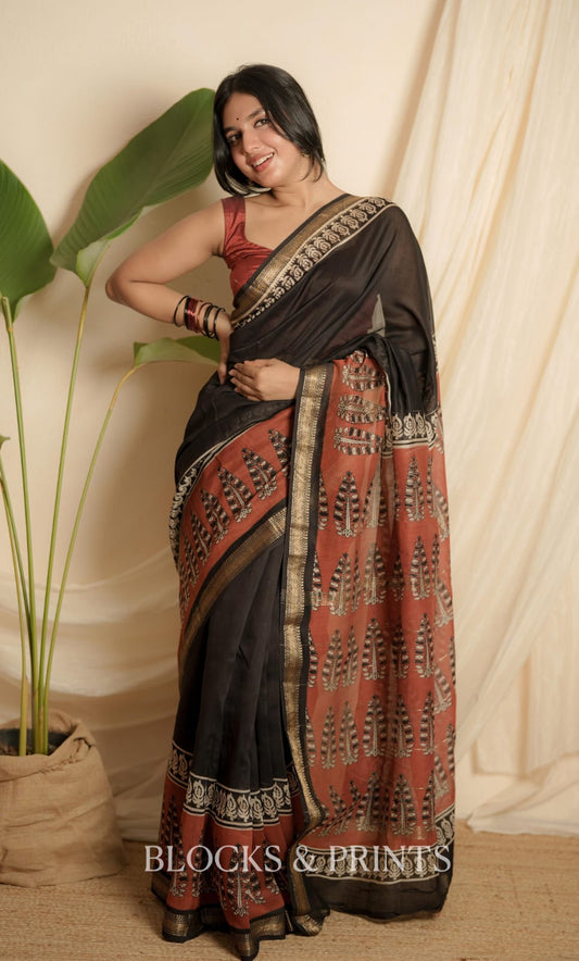 Maheshwari Silk Saree (118 SS)