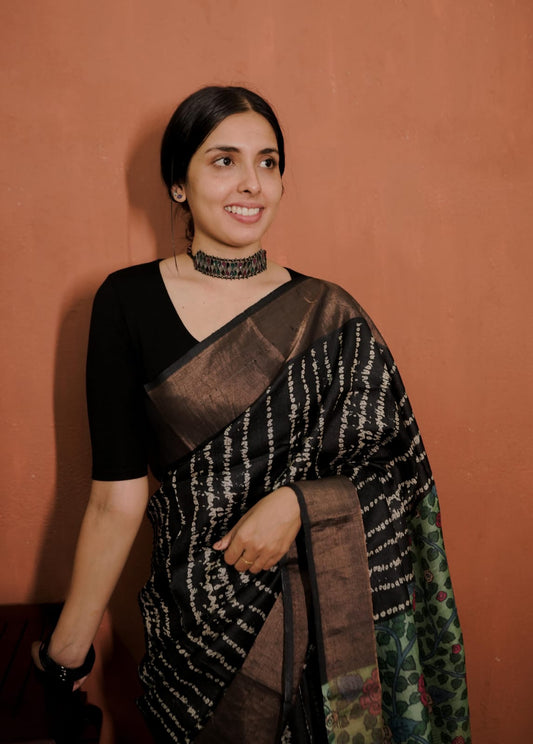 Tussar Silk Saree - (49 SS)