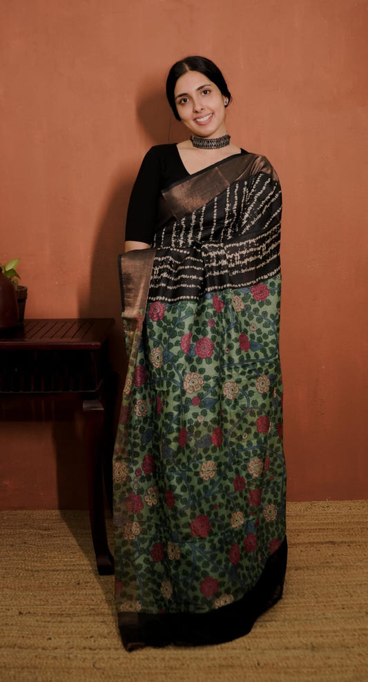 Tussar Silk Saree - (49 SS)