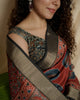 Semi Raw Silk Saree (Code - 71 SS)
