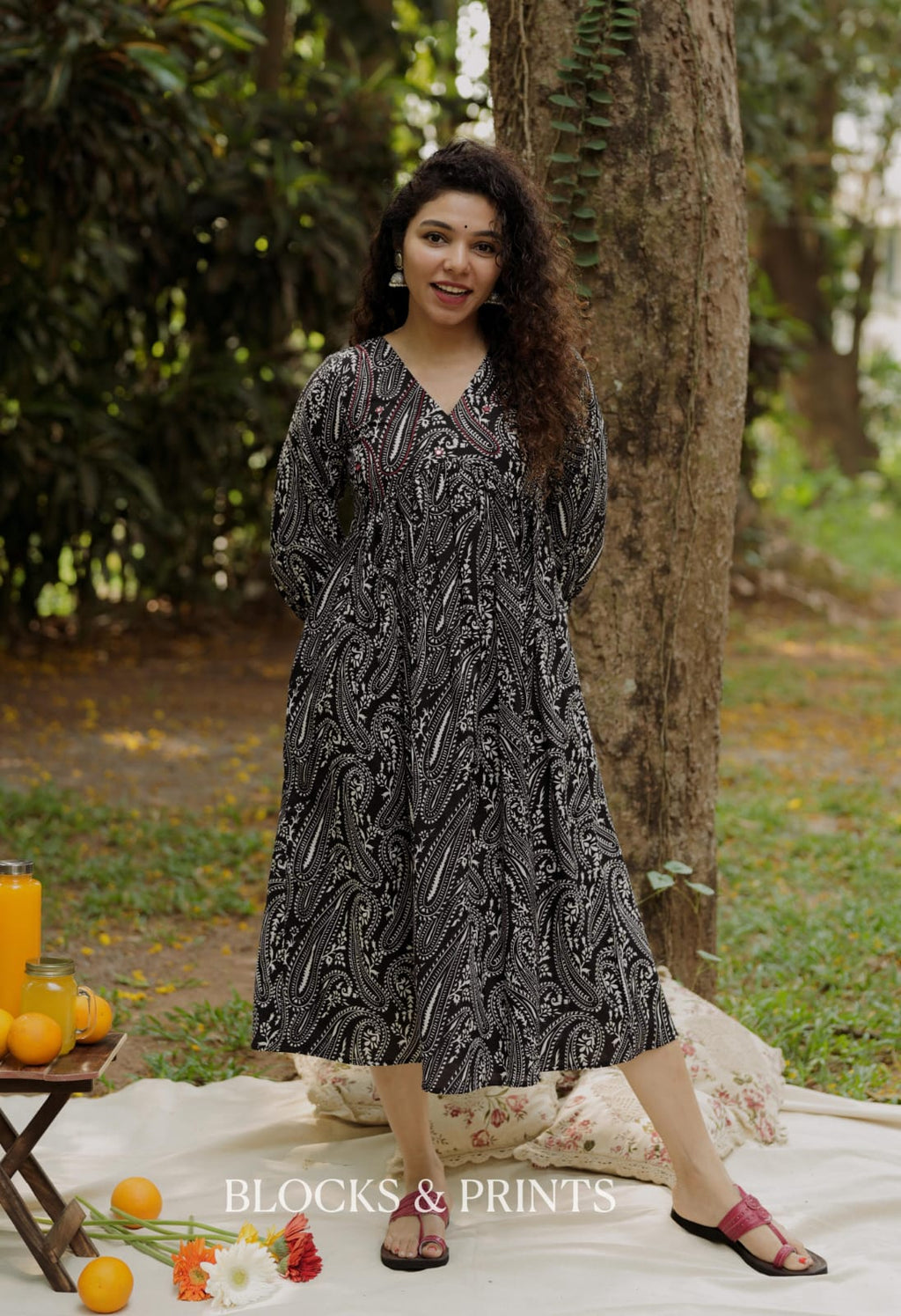 Designer Dress (Code - 2116 BK)