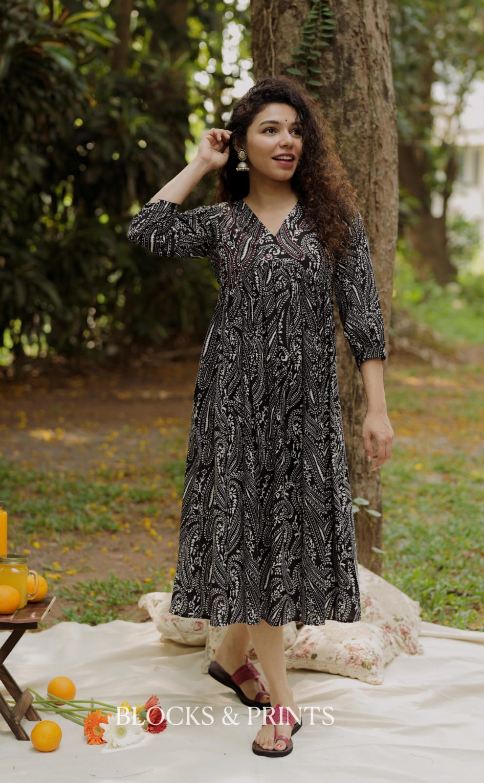 Designer Dress (Code - 2116 BK)