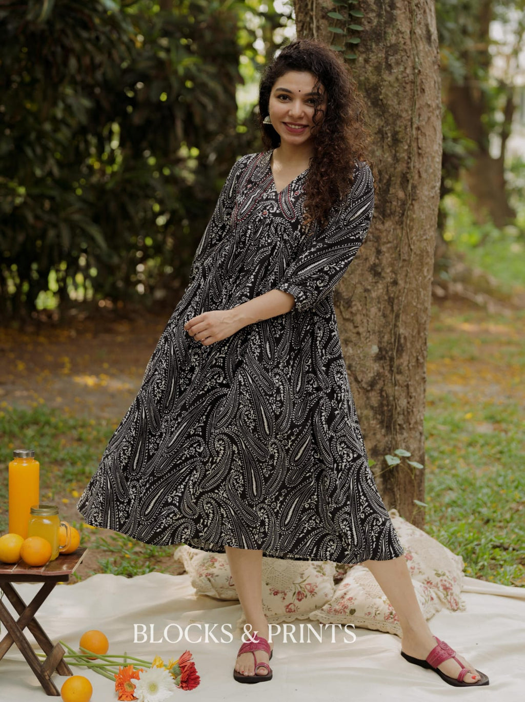 Designer Dress (Code - 2116 BK)