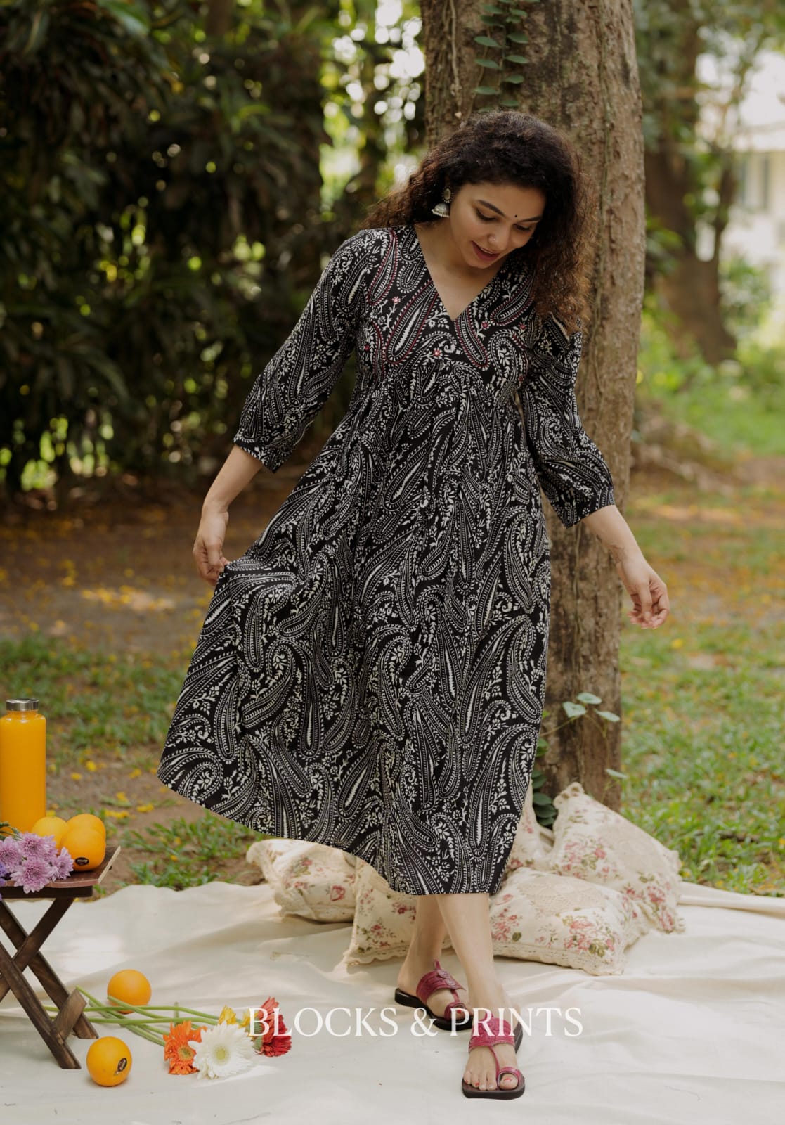 Designer Dress (Code - 2116 BK)