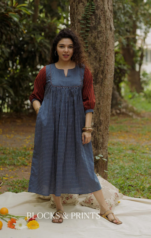 Designer Dress (Code - 2136 BK)