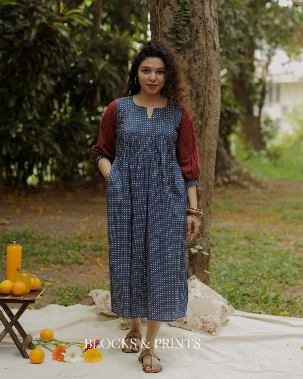 Designer Dress (Code - 2136 BK)