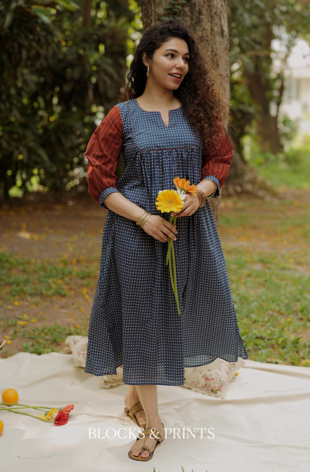 Designer Dress (Code - 2136 BK)