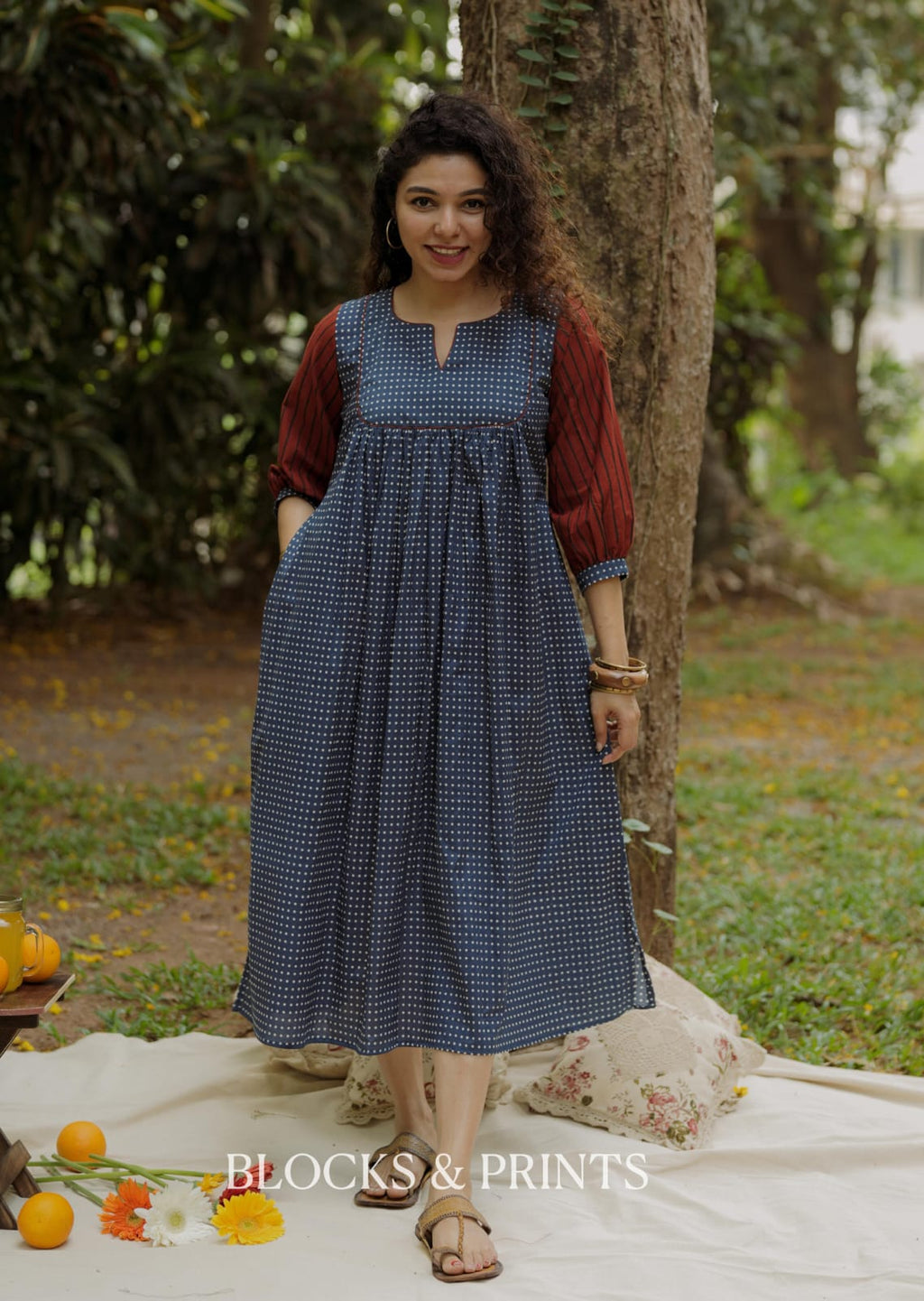 Designer Dress (Code - 2136 BK)