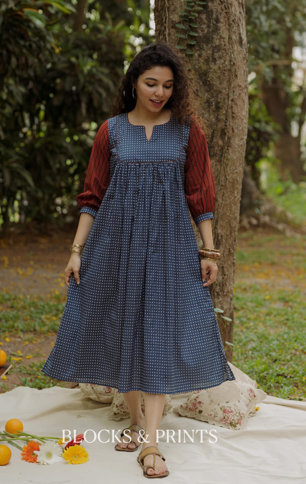 Designer Dress (Code - 2136 BK)