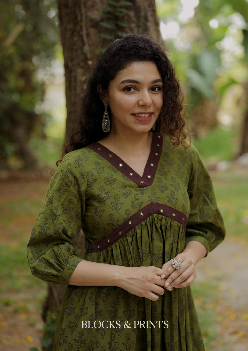 Designer Kurthi (Code - 2124 BK)