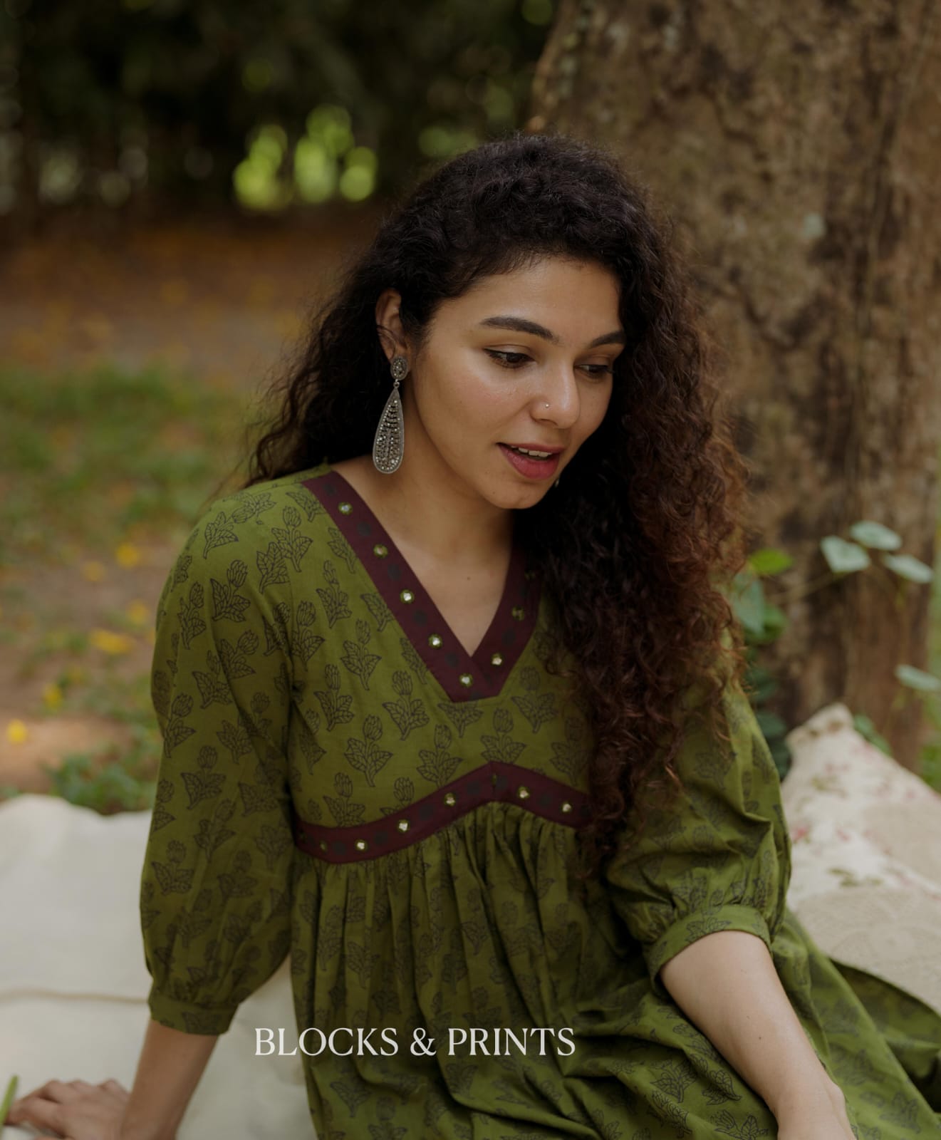 Designer Kurthi (Code - 2124 BK)