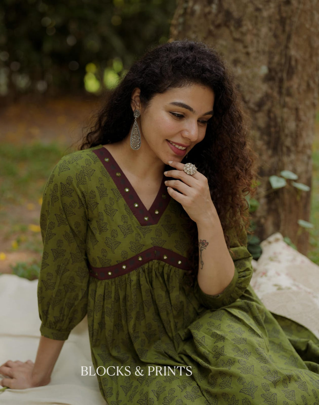 Designer Kurthi (Code - 2124 BK)