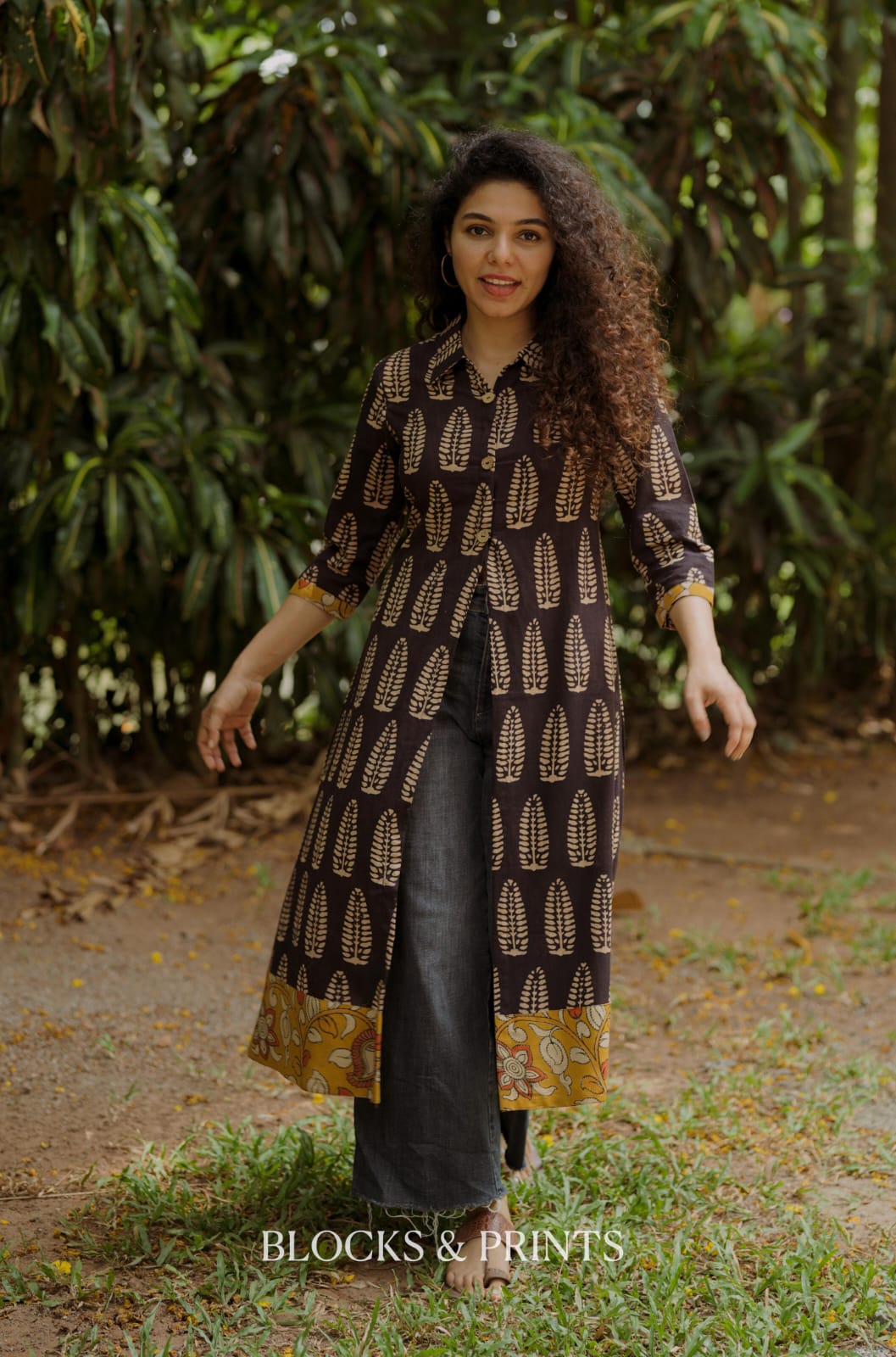 Designer Kurthi (Code - 2142 BK)