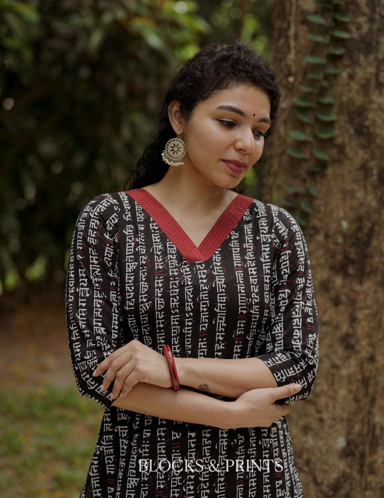 Designer Kurthi (Code - 2117 BK)