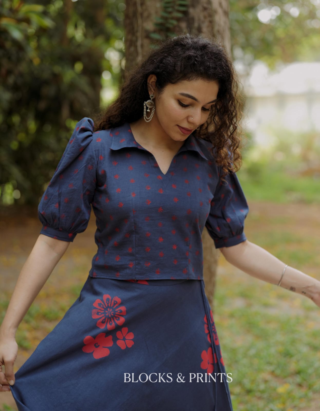 Skirt - Top Set (code- 2140 bk)