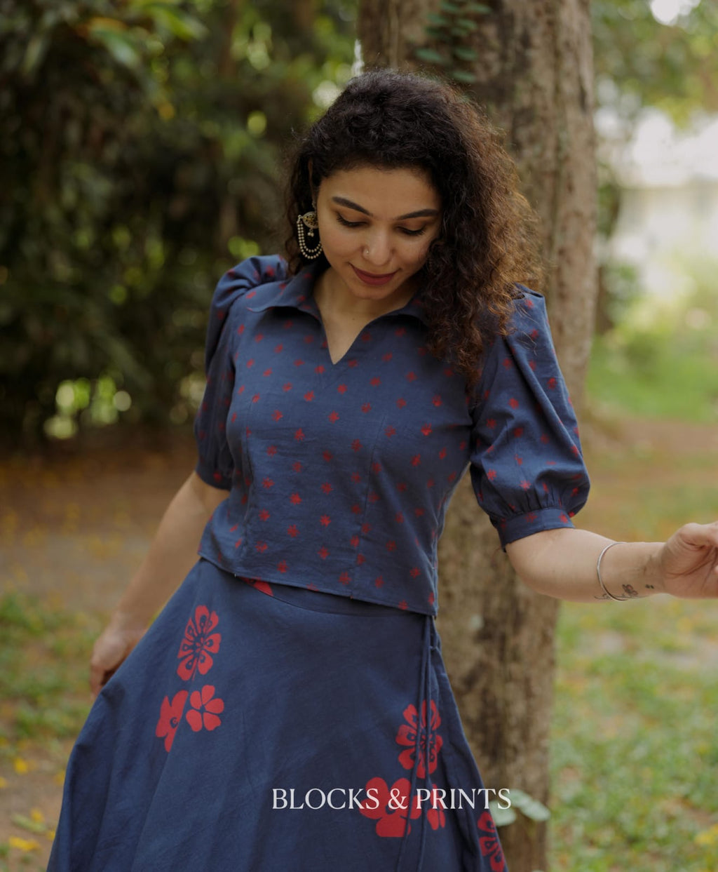 Skirt - Top Set (code- 2140 bk)